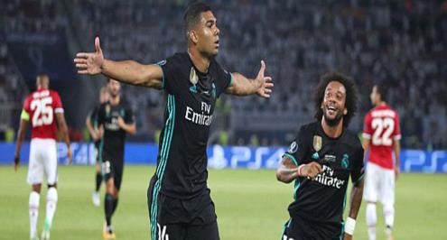 كاسيميرو يسجل في مانشستر يونايتد من "شبهة" تسلل.. فيديو